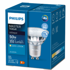VOORDEELPAK Philips Master Led GU10 Dim Tone 4/50 Watt